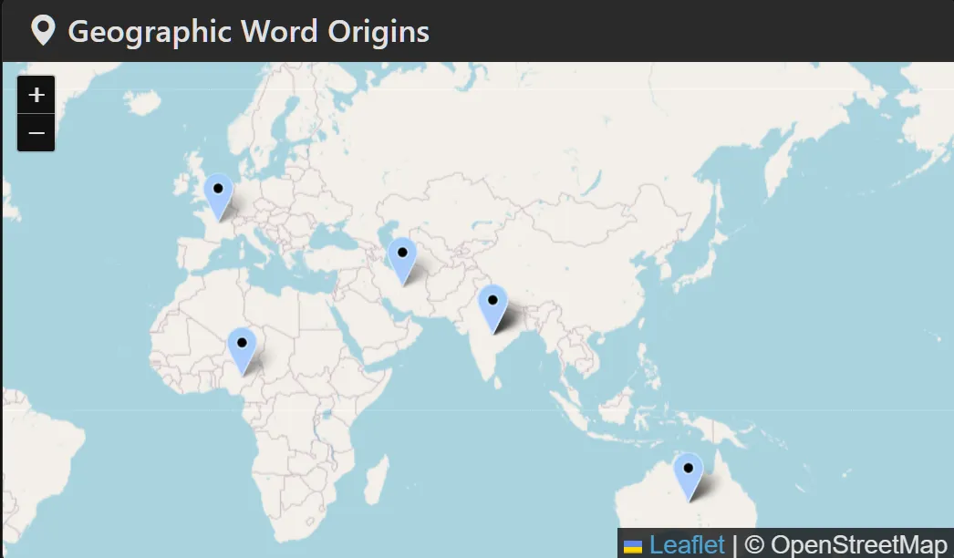 Main Dashboard Map
