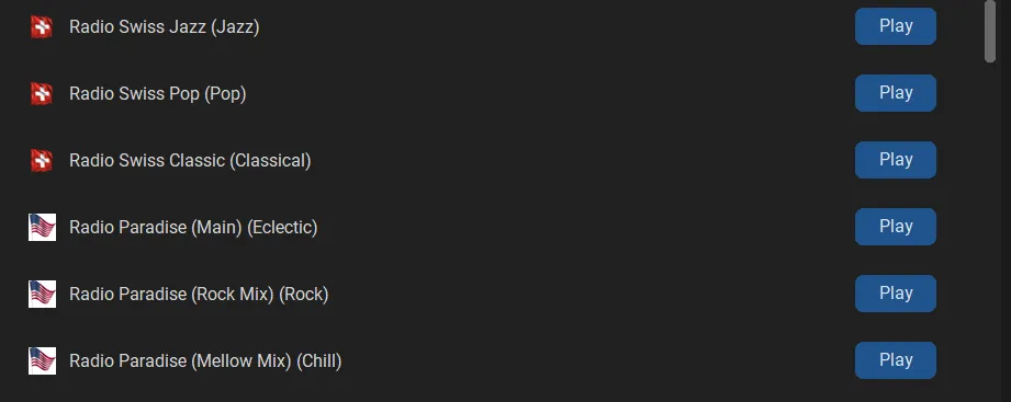 Station List