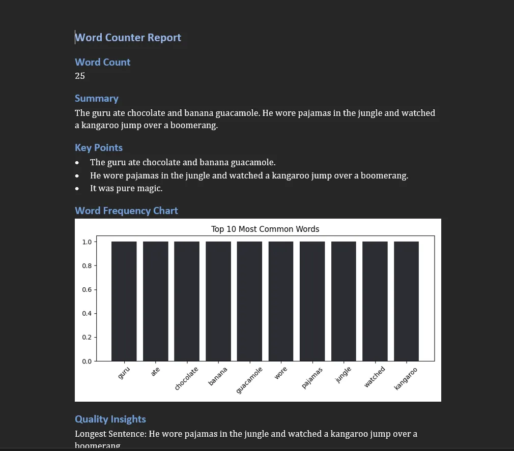 Word Document
